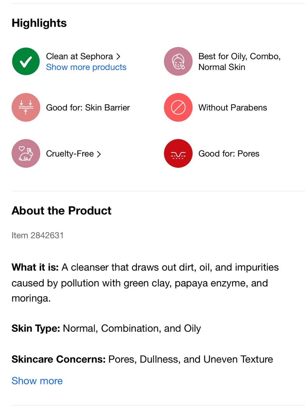 NIB Farmacy Green Clean Whipped Foaming Cleanser - Picture 5 of 5
